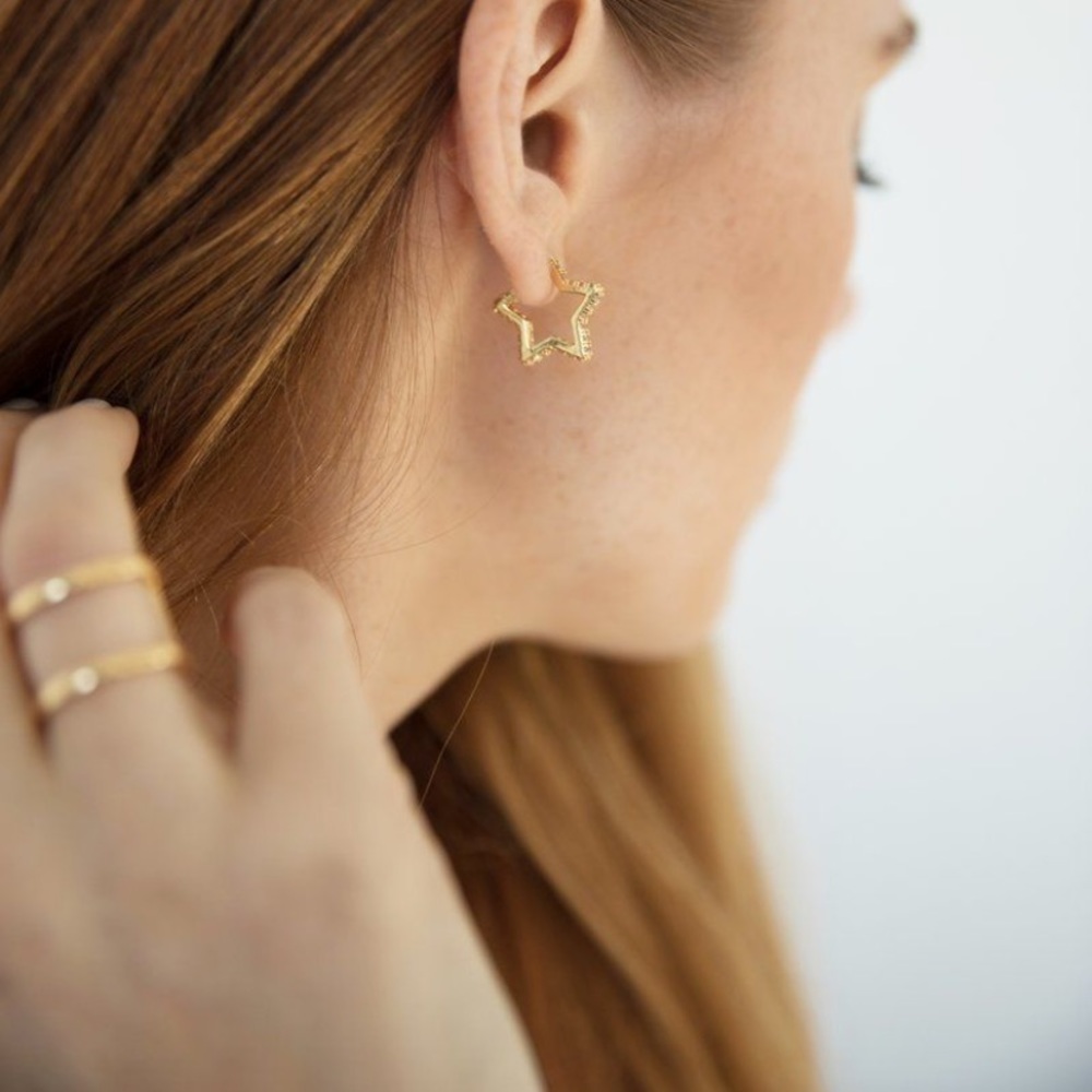 Brand new Uncommon James Star constellation earrings
